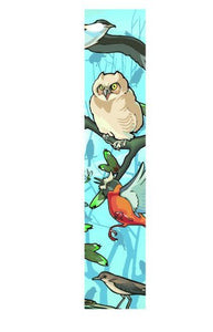 Birds Design 17cm Wheelie Bin Number - Pack of 3 - wheeliebinnumbers.net