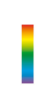 Rainbow Design 17cm Wheelie Bin Numbers - Pack of 3