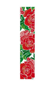 Roses Design 17cm Wheelie Bin Number - wheeliebinnumbers.net