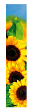 Sunflower Design 17cm Wheelie Bin Number - wheeliebinnumbers.net